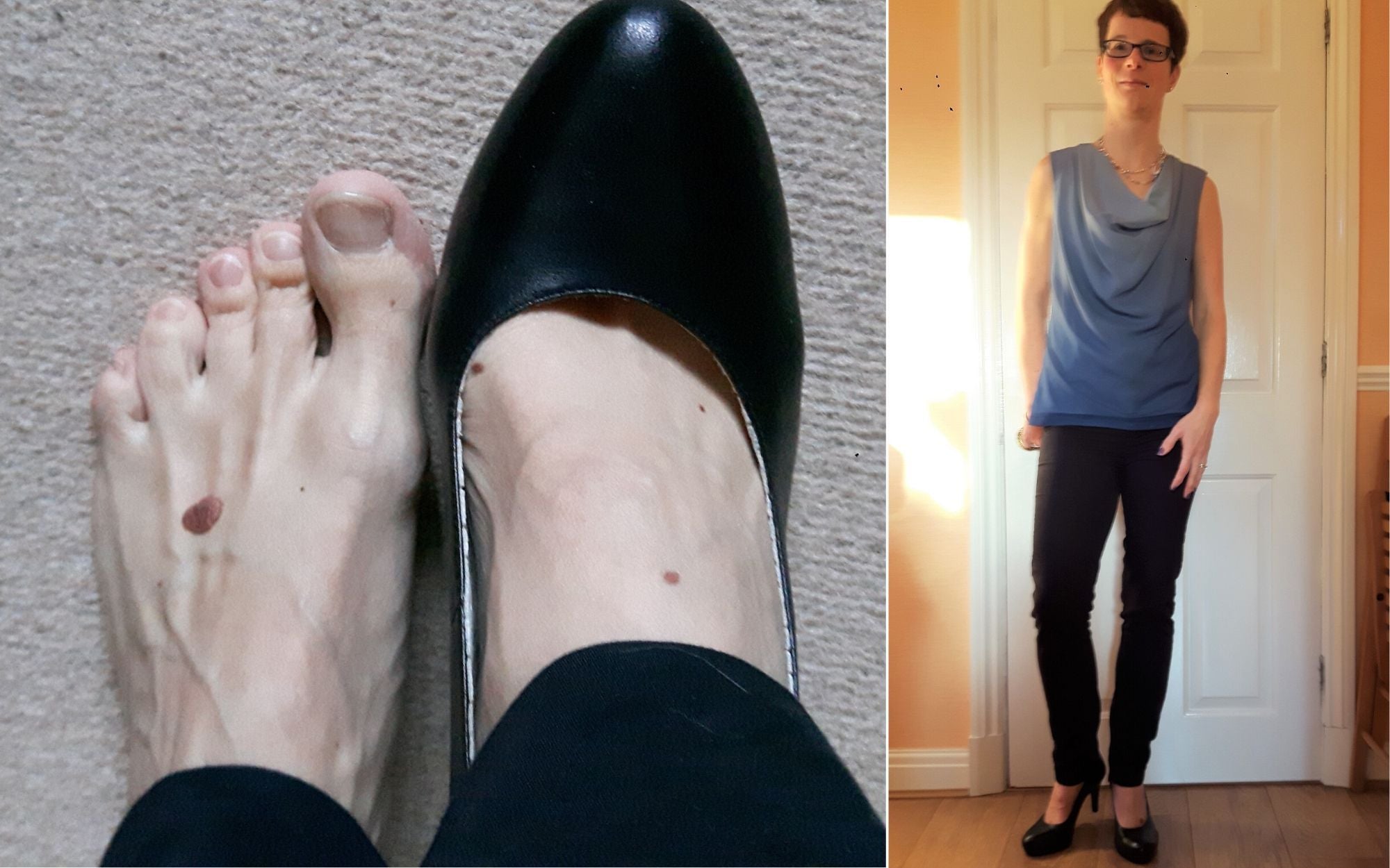 sophia court heel shoe for bunions review from customer