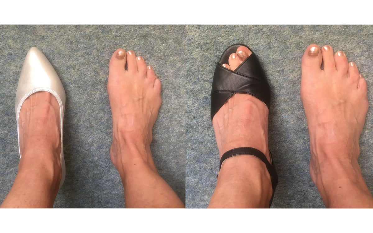 happy customer review of emily and ava heels for bunions