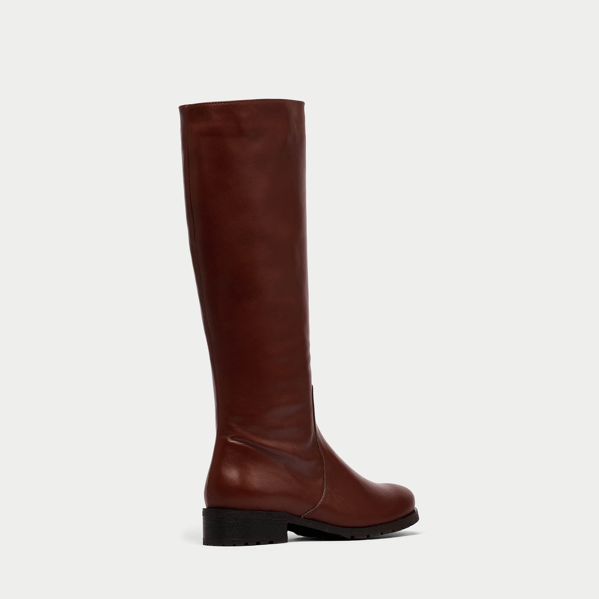 Bella brown boot back/side view