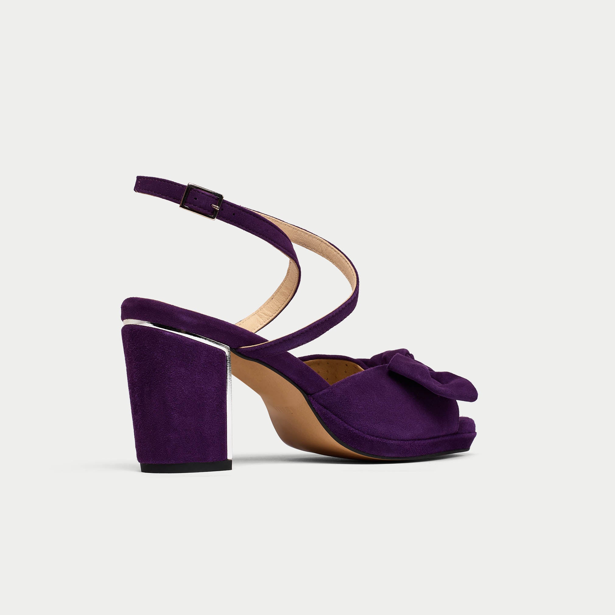 Lydia bunion heels side/back view