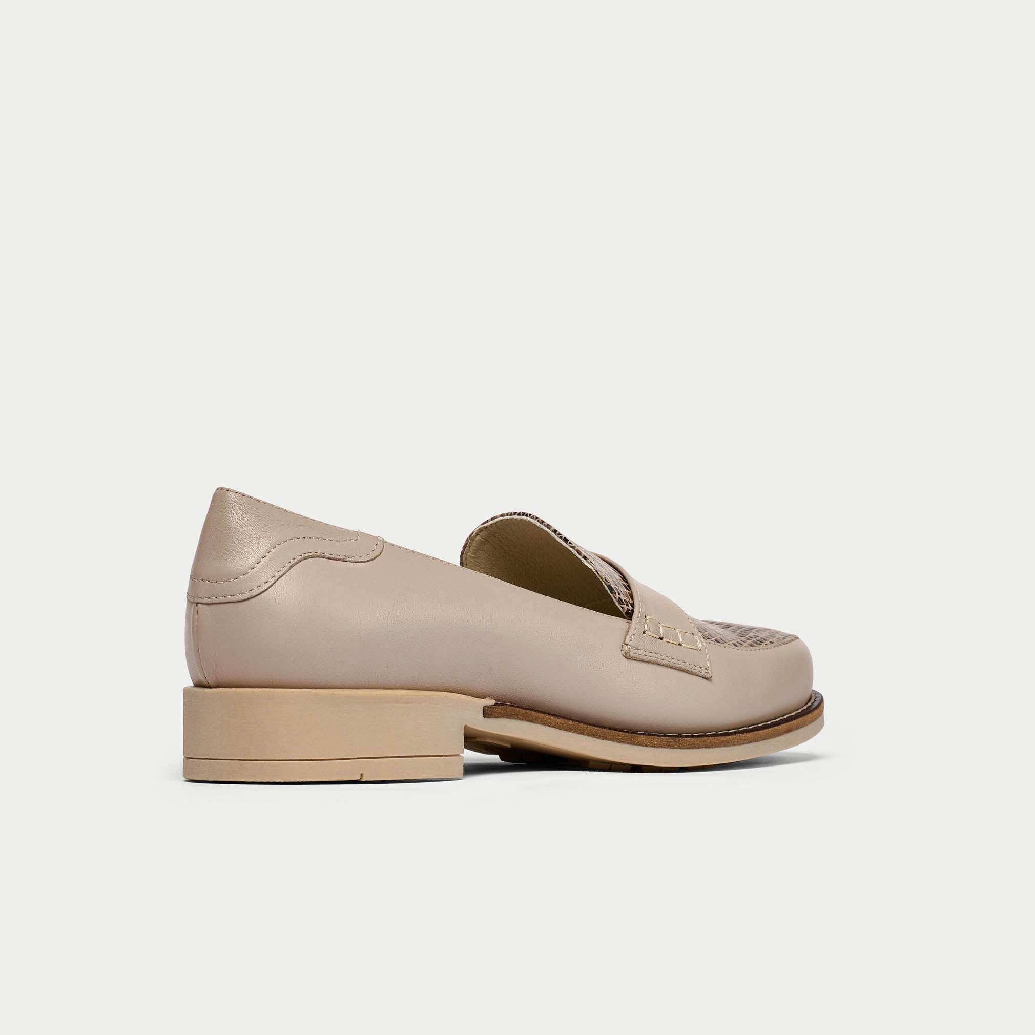 back view of loafers for bunions