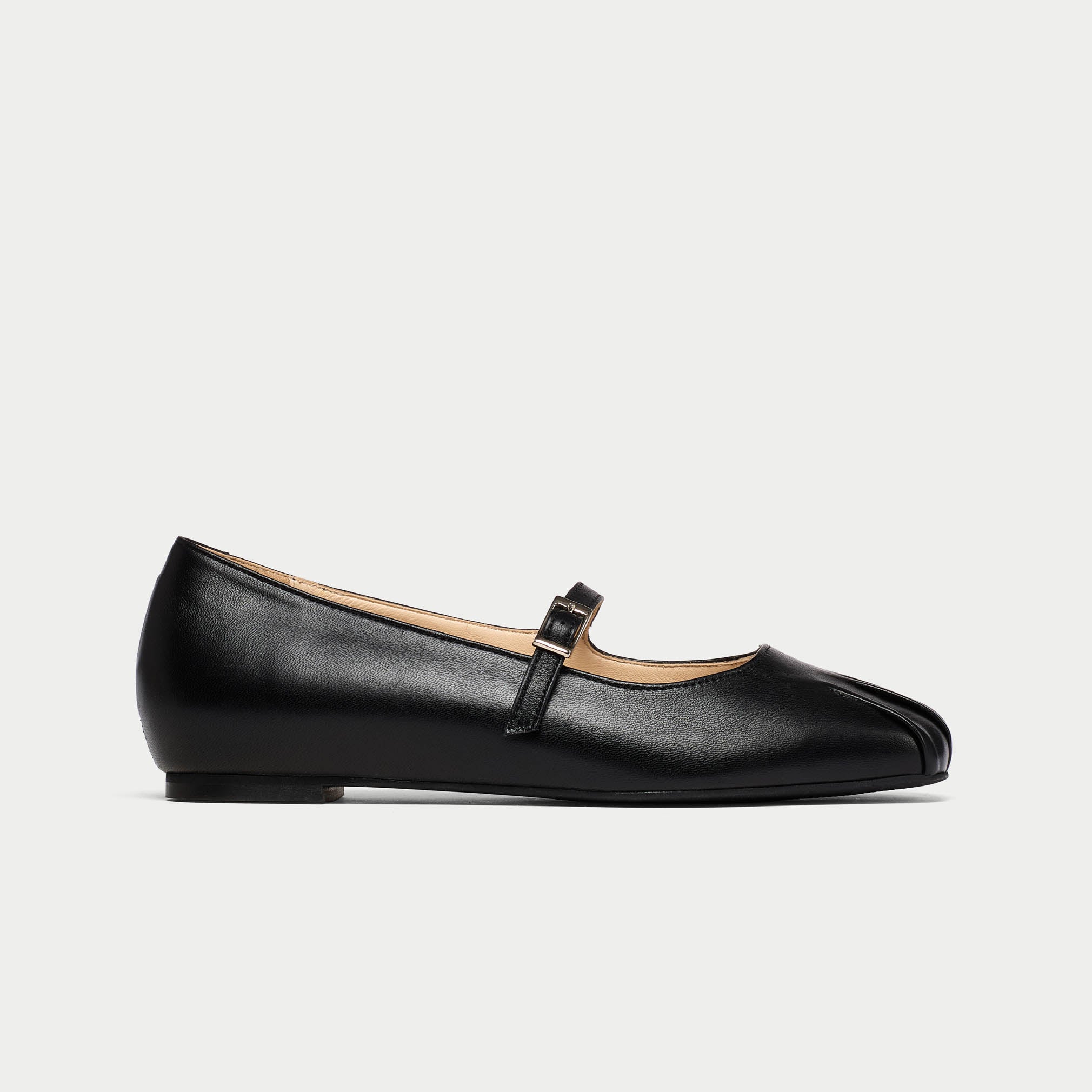 black flat dress shoes Rosemary polished look Thursday Boot Company Women's Black