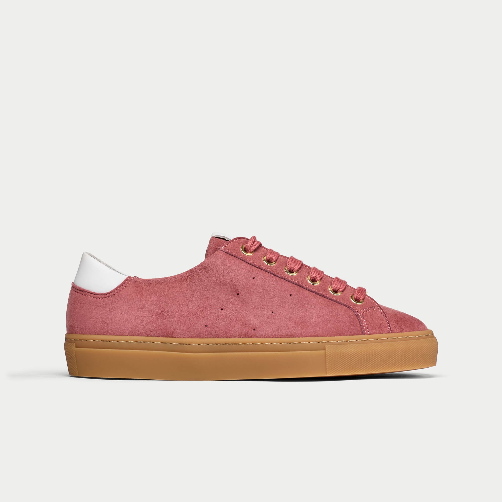 Star - Dusty Rose Suede Sneakers
