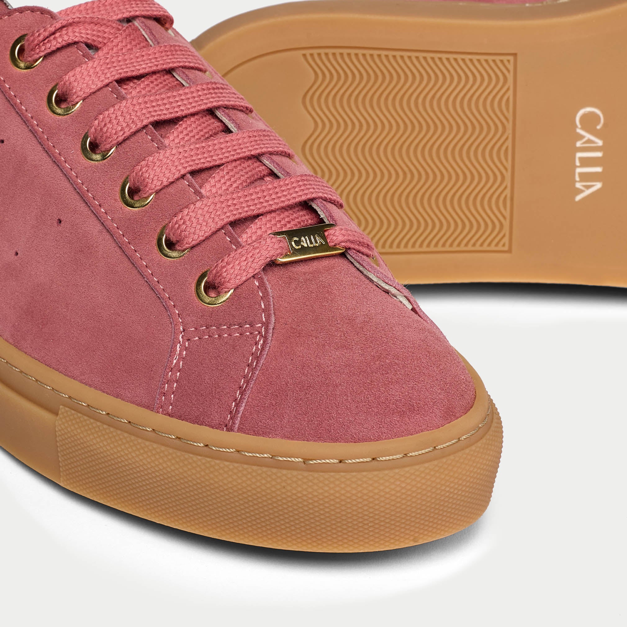 Star - Dusty Rose Suede Sneakers