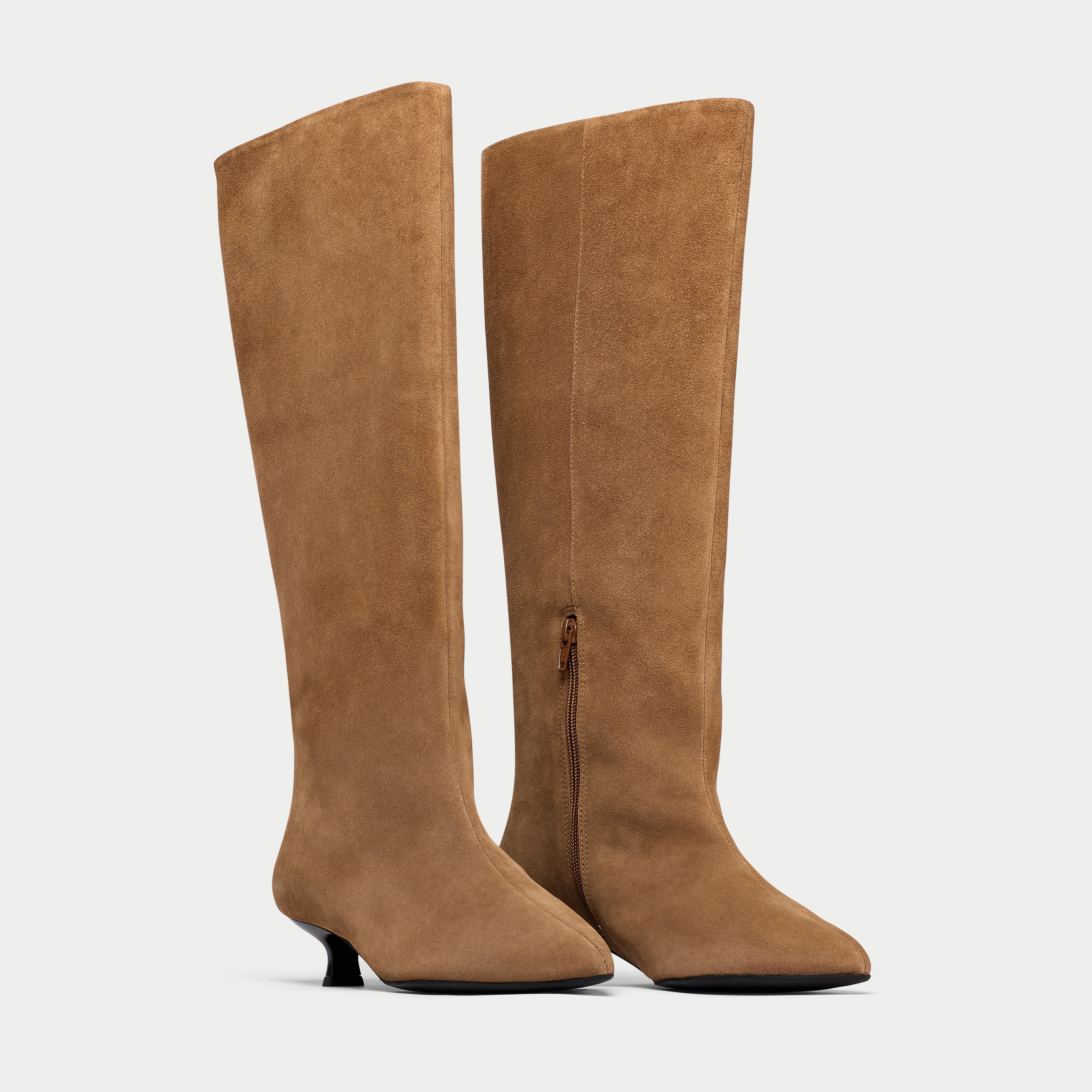 Bonnie - Mocha Suede Boots