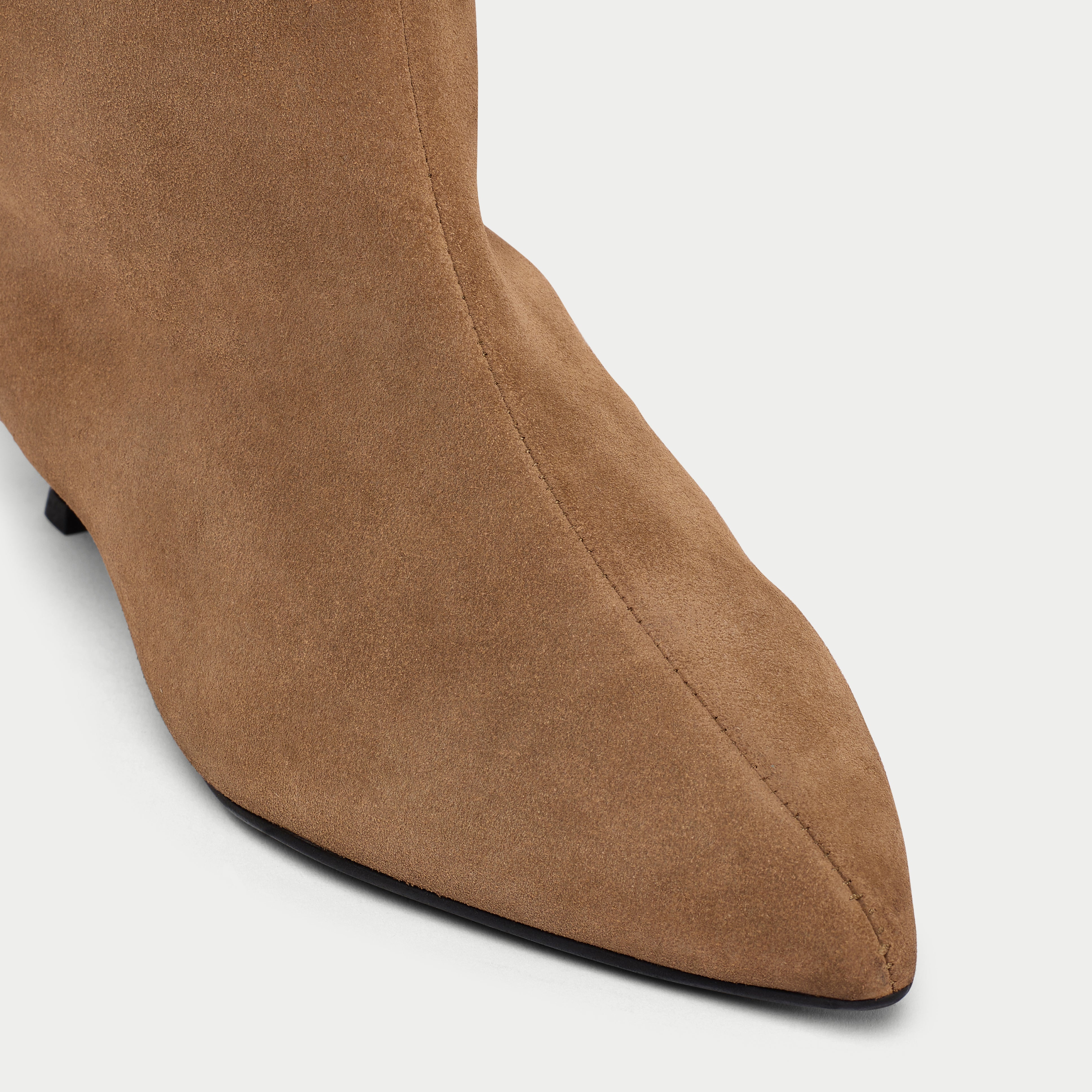 Bonnie - Mocha Suede Boots