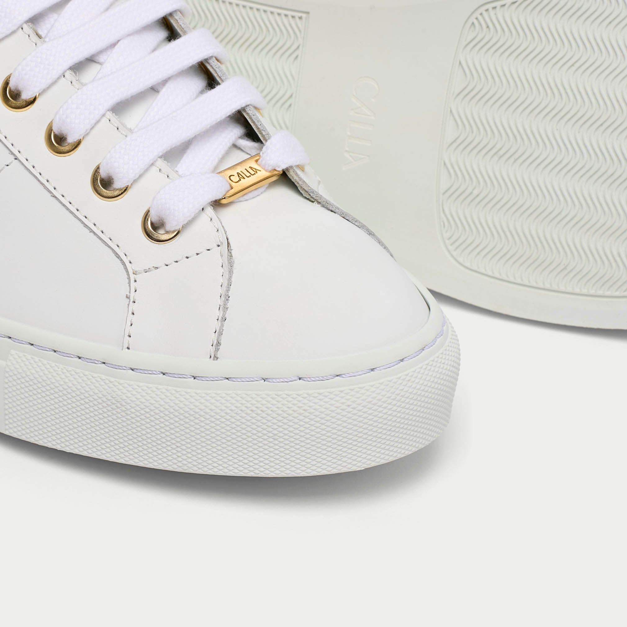 close up of luna sneakers for bunions