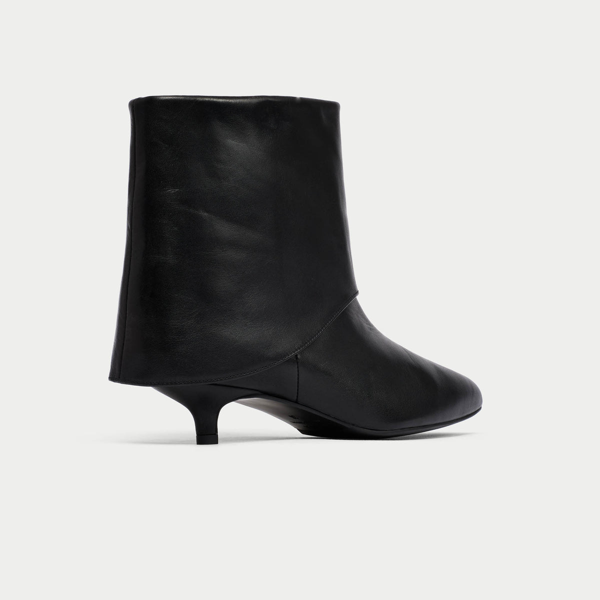 Mischa - Black Leather Boots