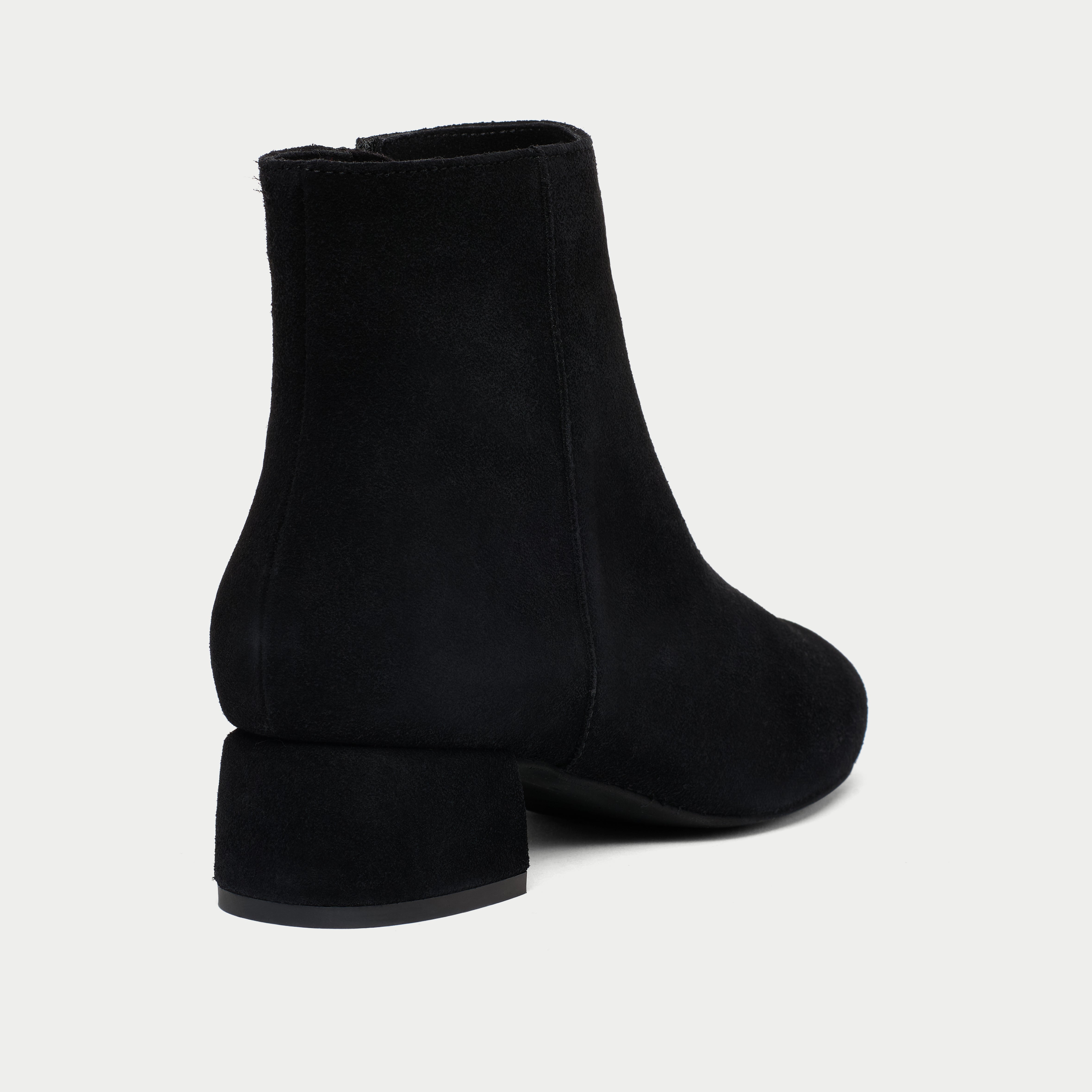Lucy - Black Suede Boots