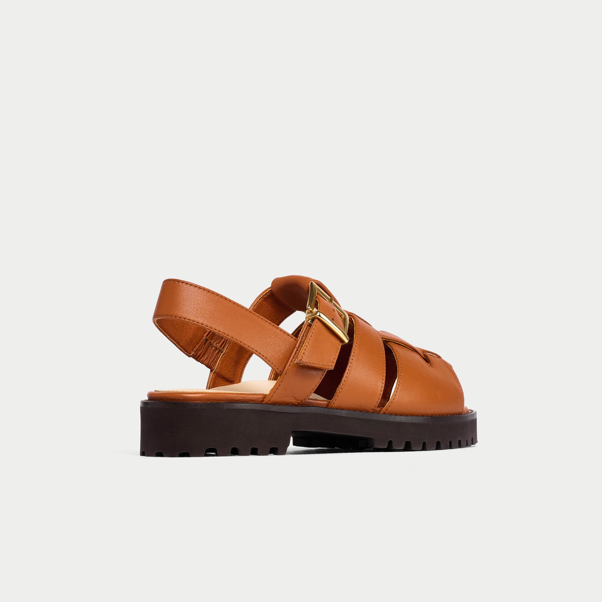 Simone - Tan Leather Sandals