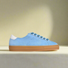 Star suede trainers side view