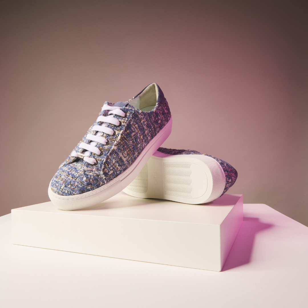 star tweed trainers photography