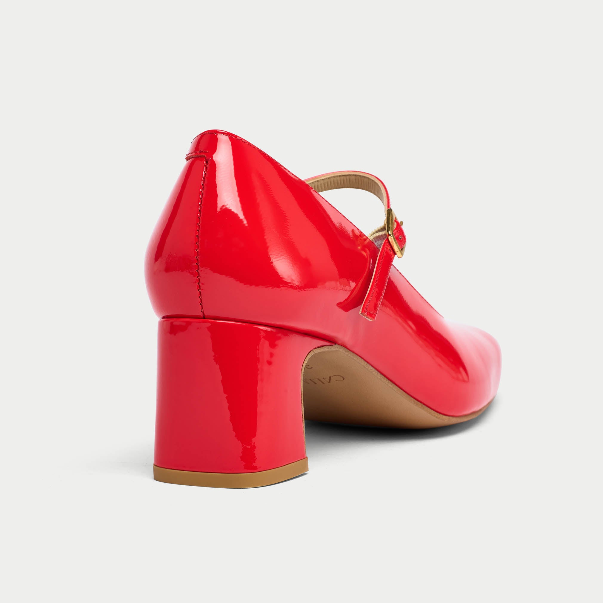 Mary Jane - Poppy Patent Leather Pumps