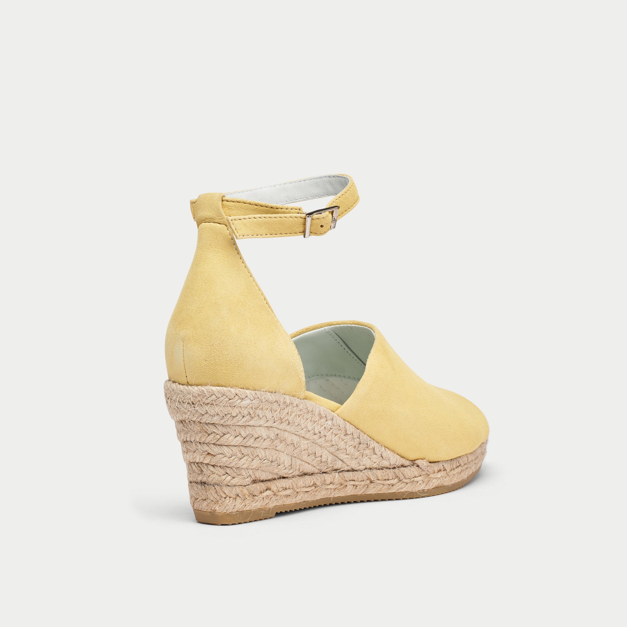 nectar suede wedges back view