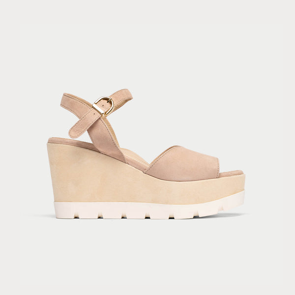 Neutral platform clearance sandals
