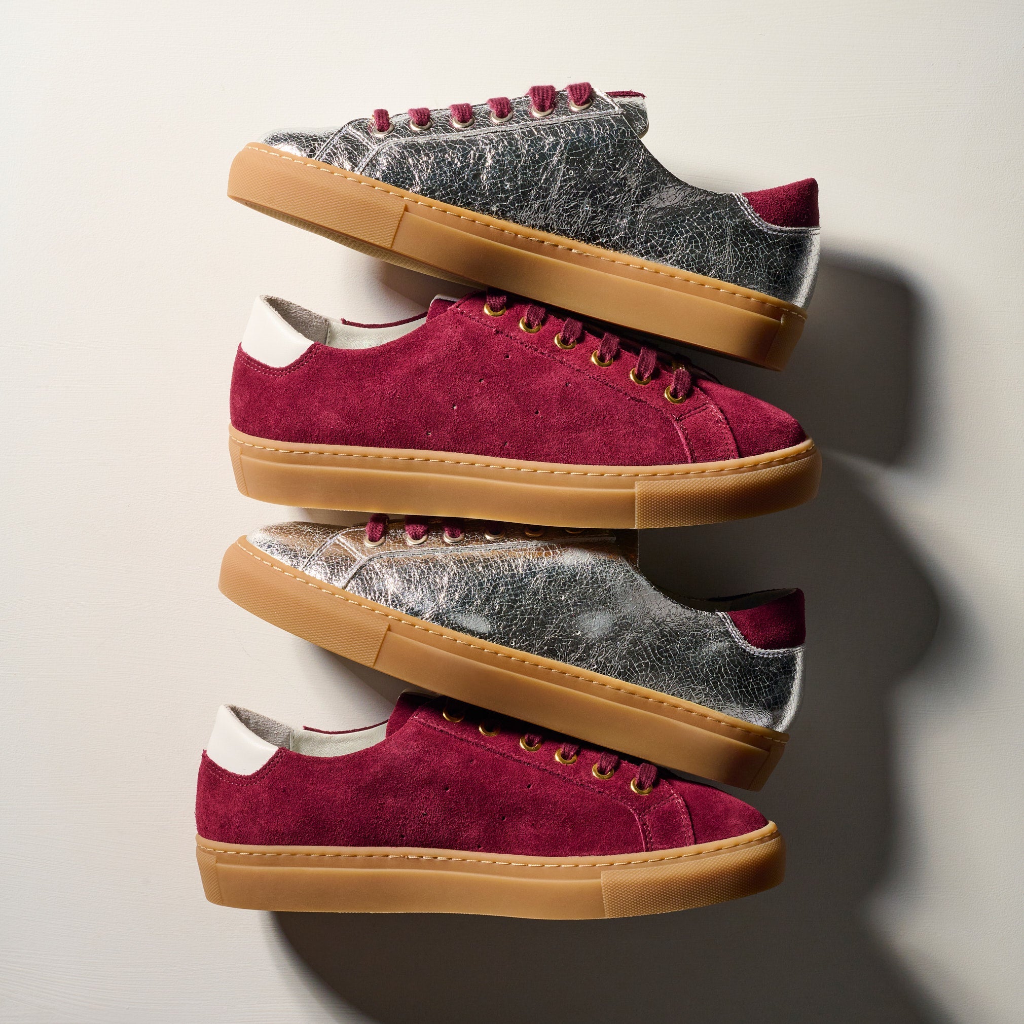 burgundy shoes 