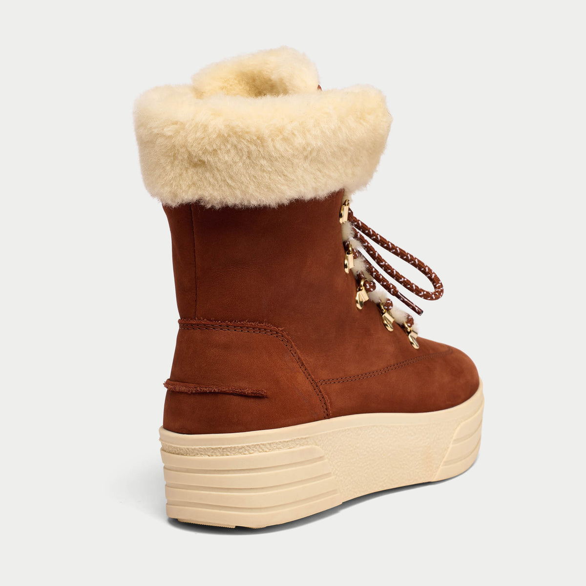 Abbie - Rust Nubuck Leather Boots (image 4)