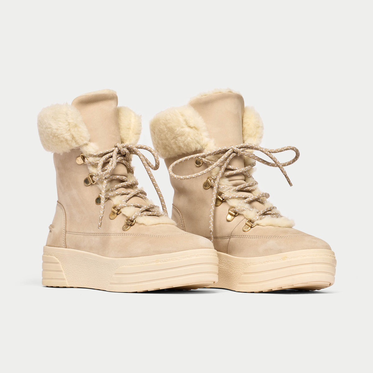 Abbie - Ice Nubuck Leather Boots (image 4)