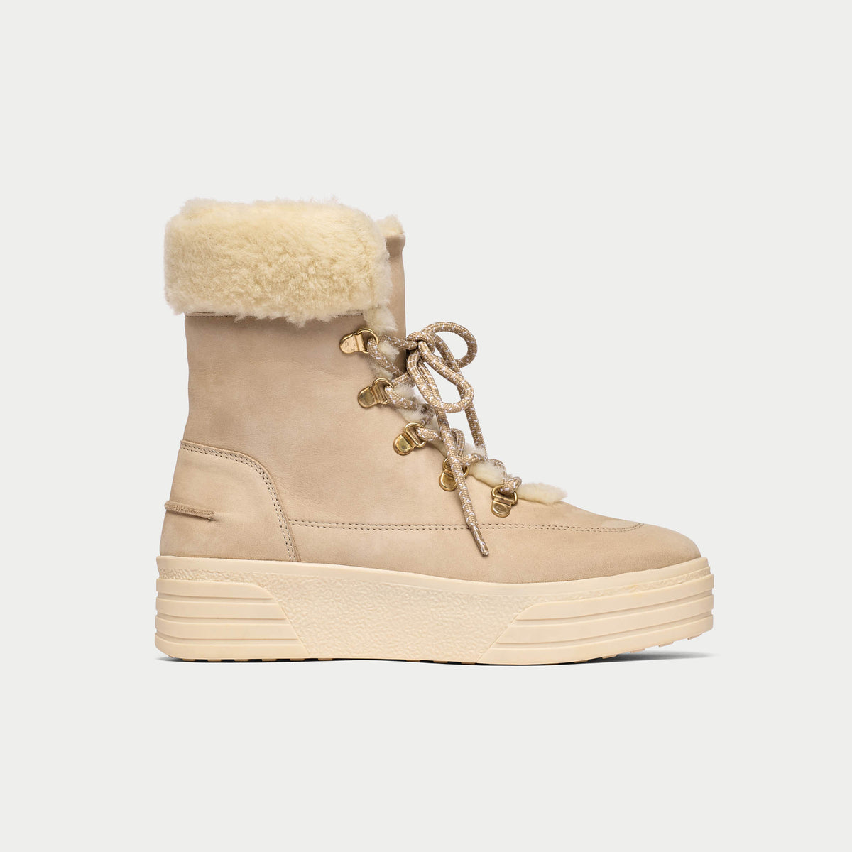 Abbie - Ice Nubuck Leather Boots (image 2)