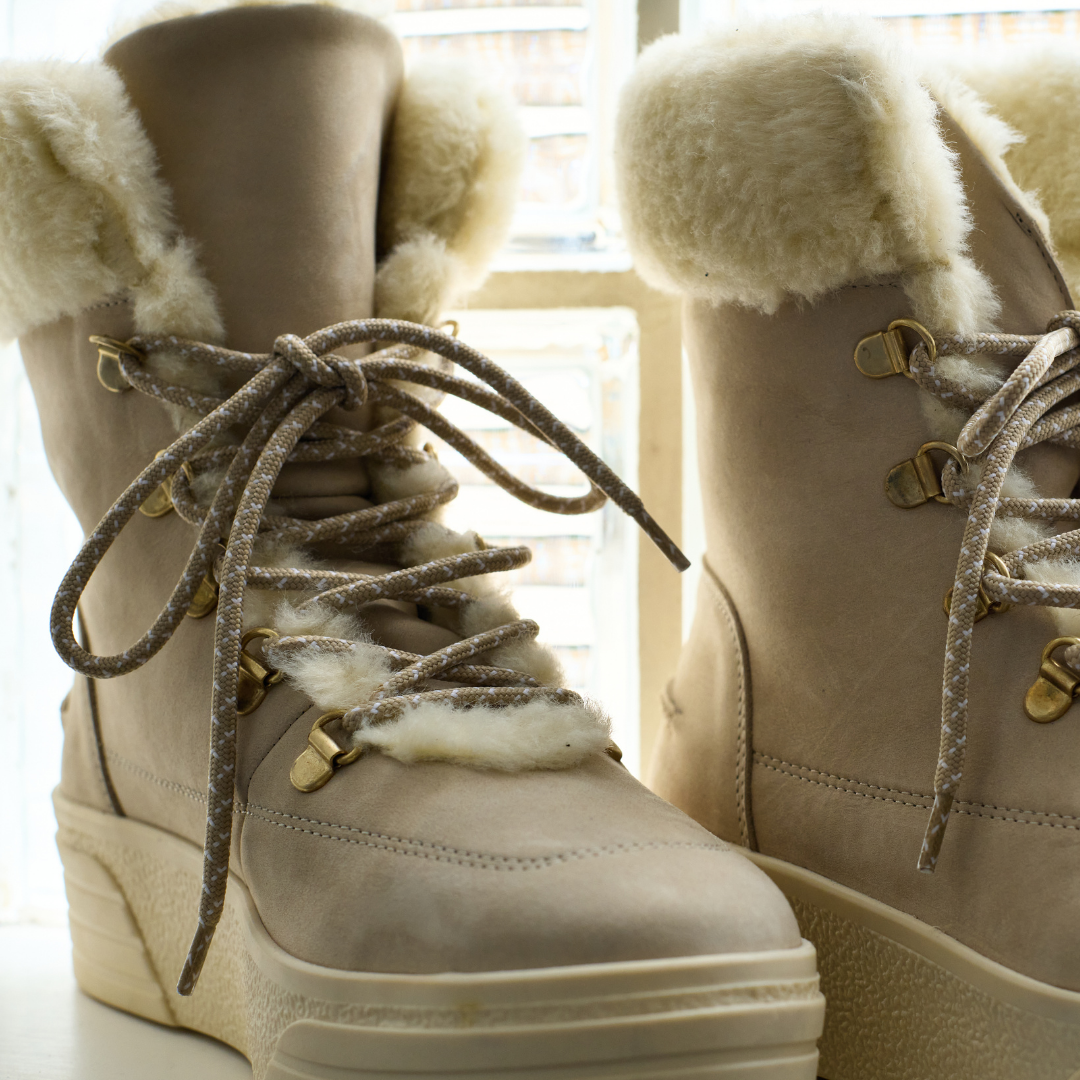Abbie - Ice Nubuck Leather Boots (image 6)
