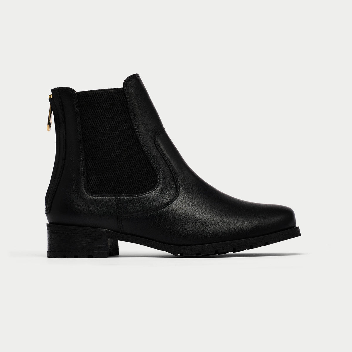 Alice - Black Leather Boots (image 1)