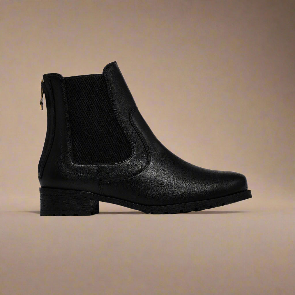 Calla | Alice | Black Leather boots