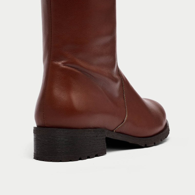 buy brown leather boots