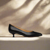 Claudia kitten heel side view
