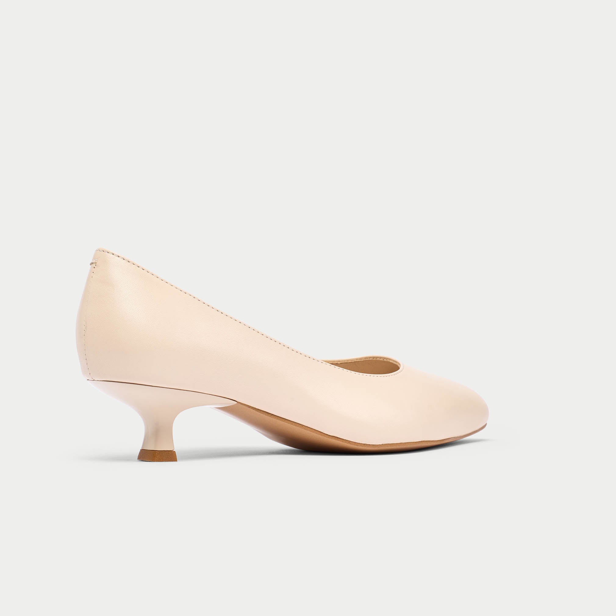 Claudia - Light Beige Leather