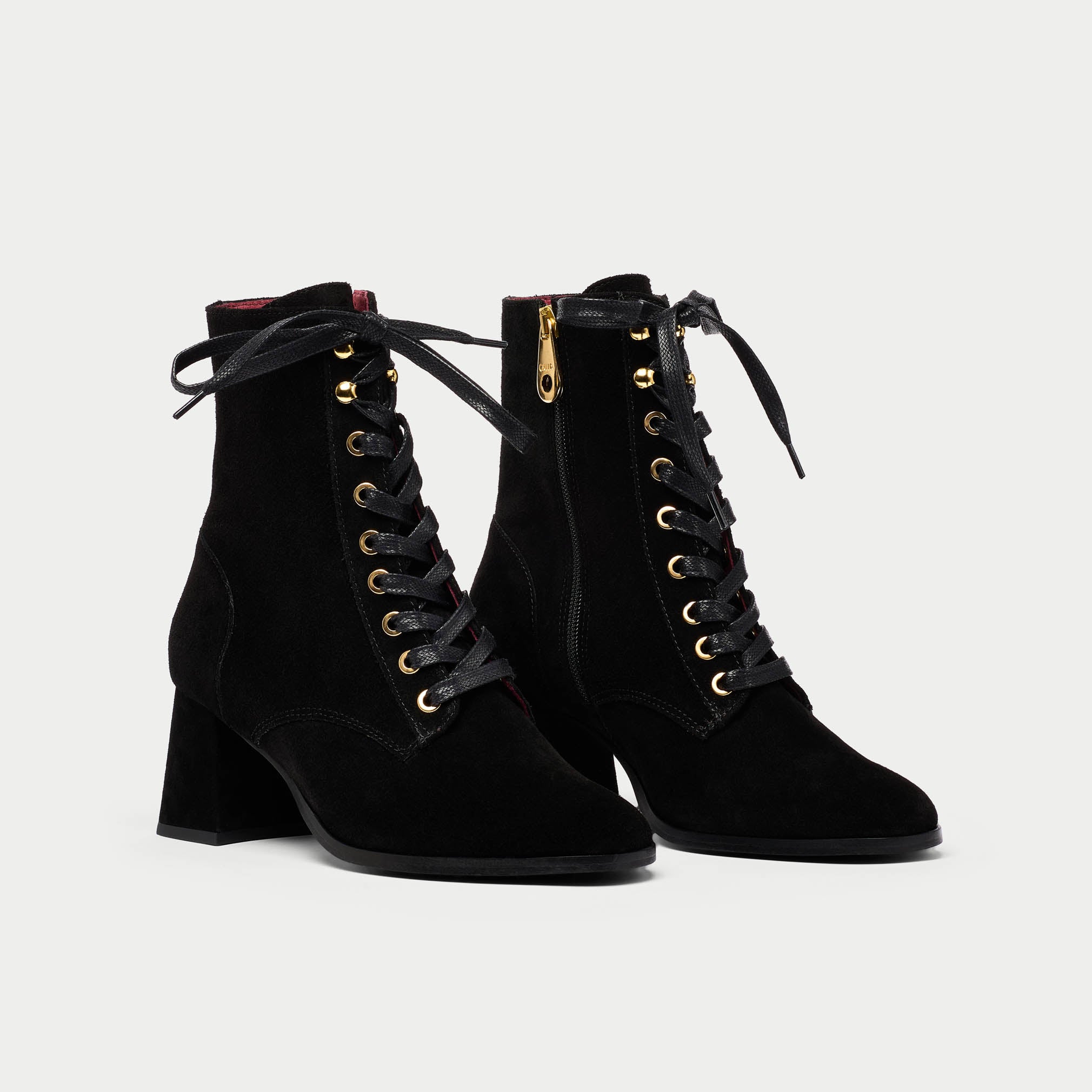 Cleo - Black Suede