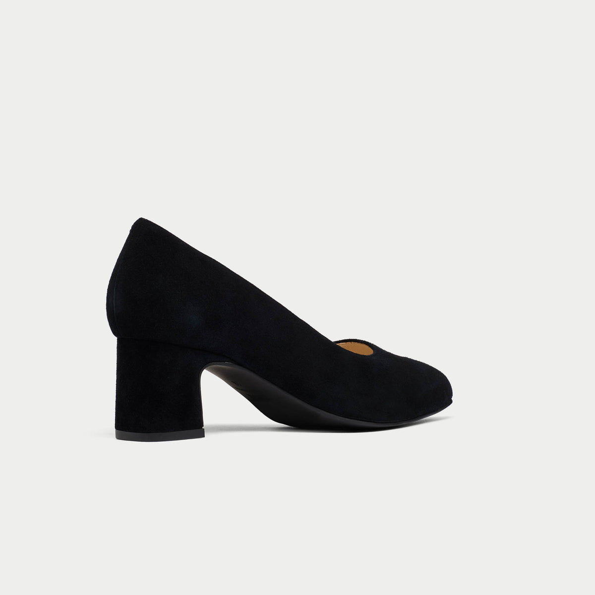Hallie - Black Suede Pumps (image 8)