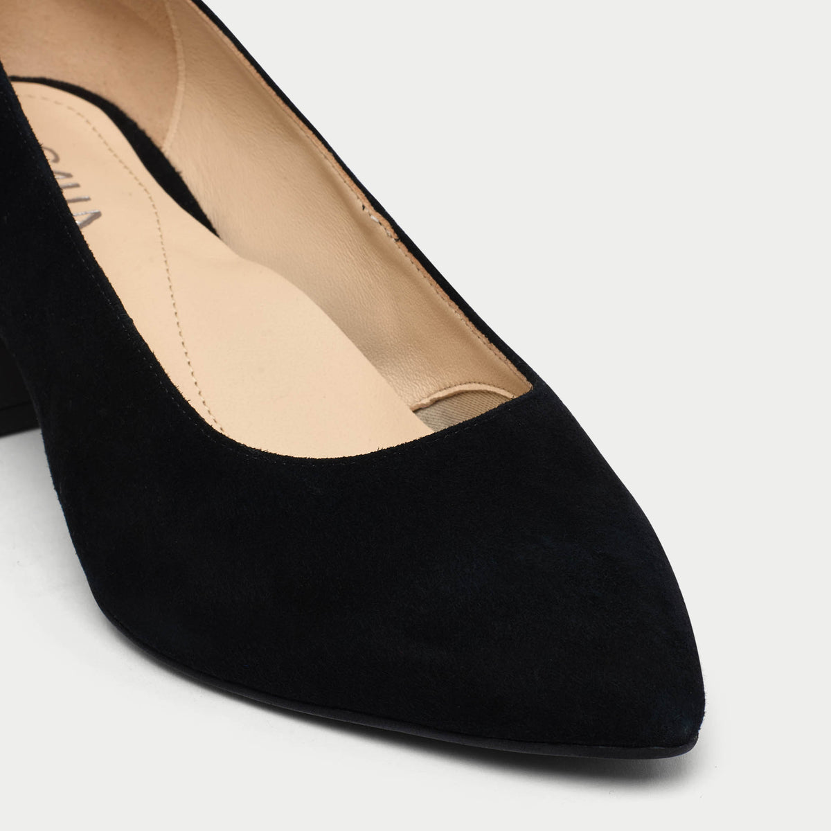 Hallie - Black Suede Pumps (image 5)