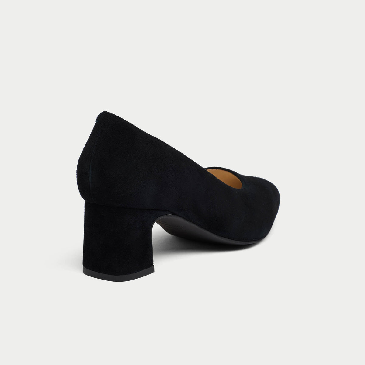 Hallie - Black Suede Pumps (image 6)