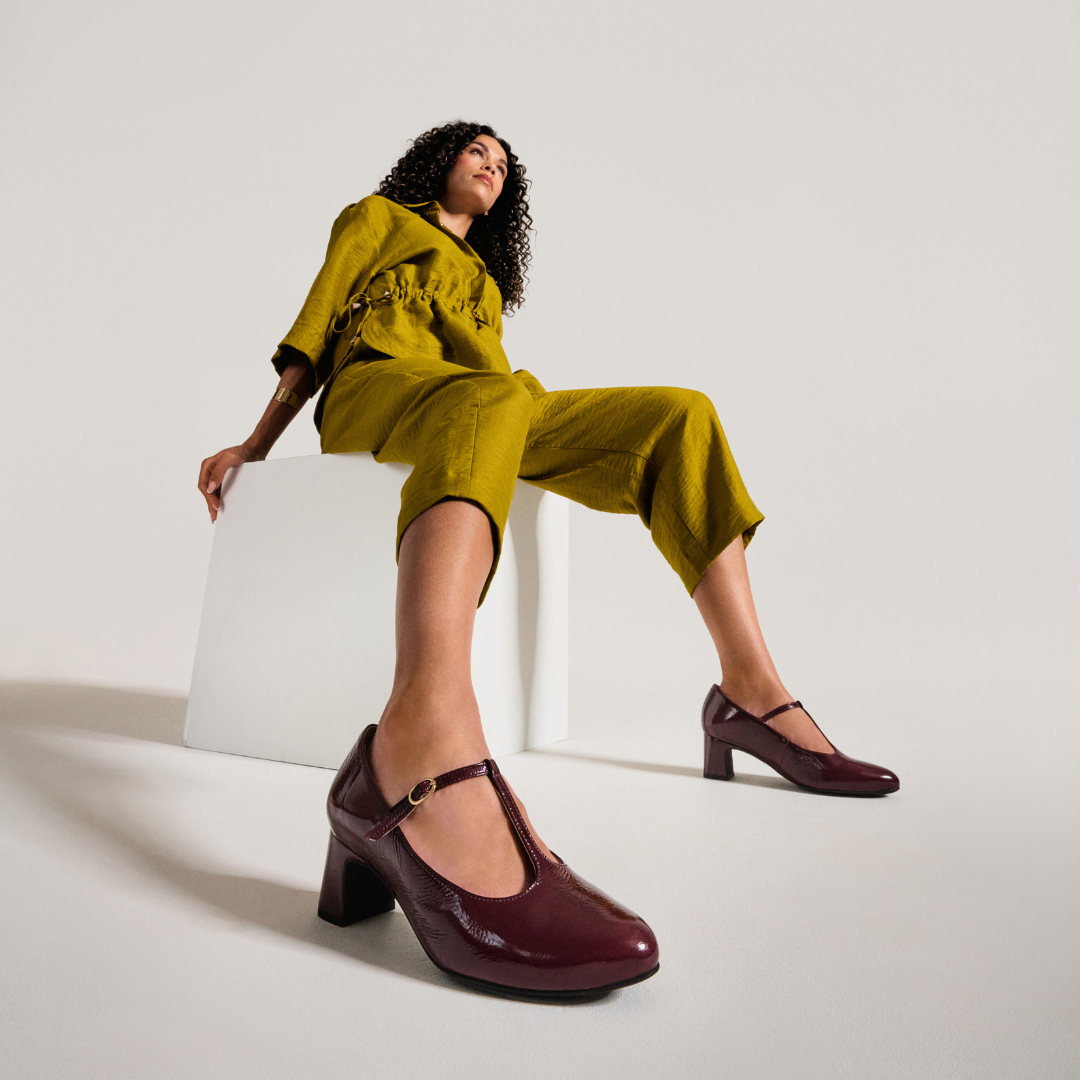 Lorette - Black Patent Leather Pumps