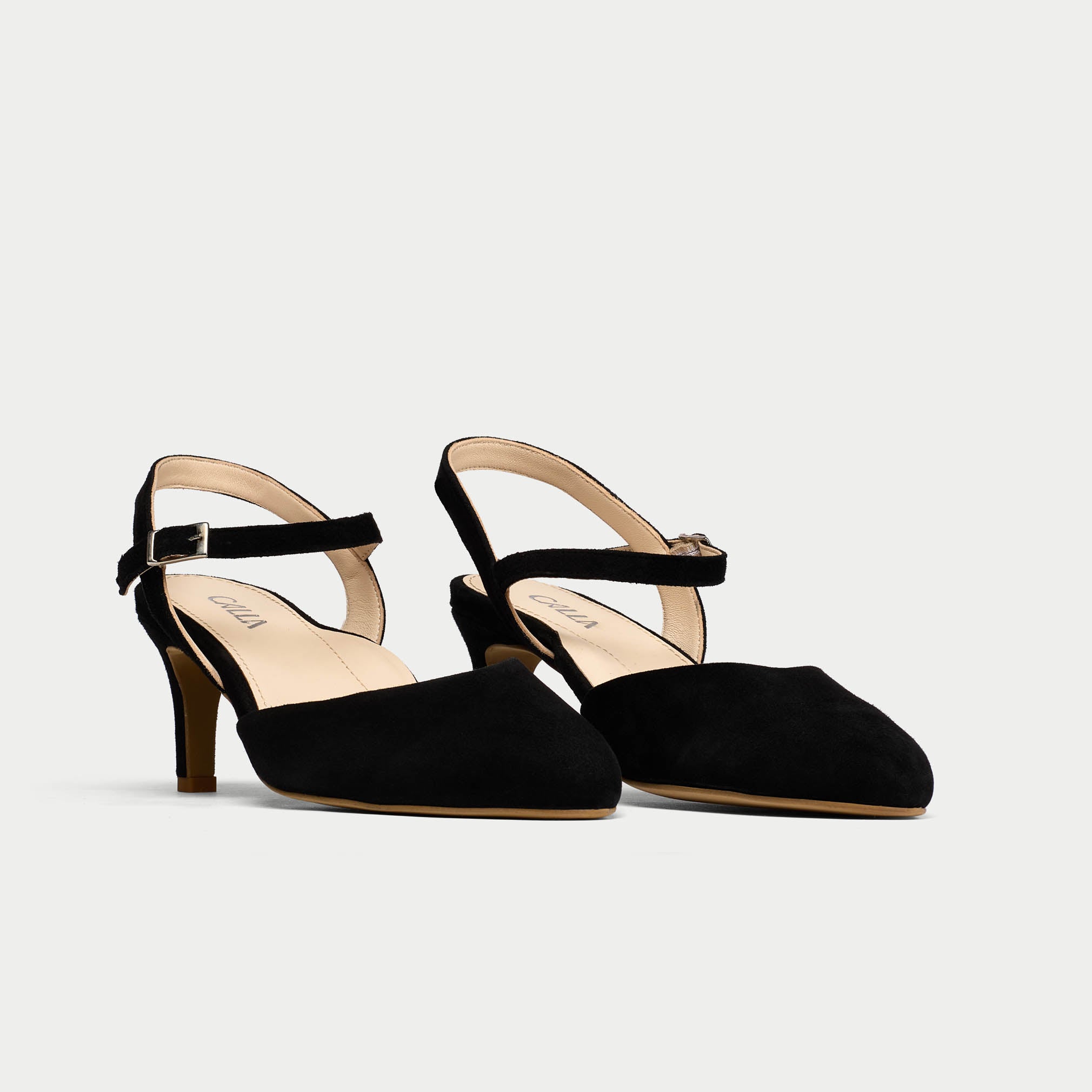 Patricia - Black Suede