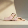 ruby rose pink sandals for bunions side view