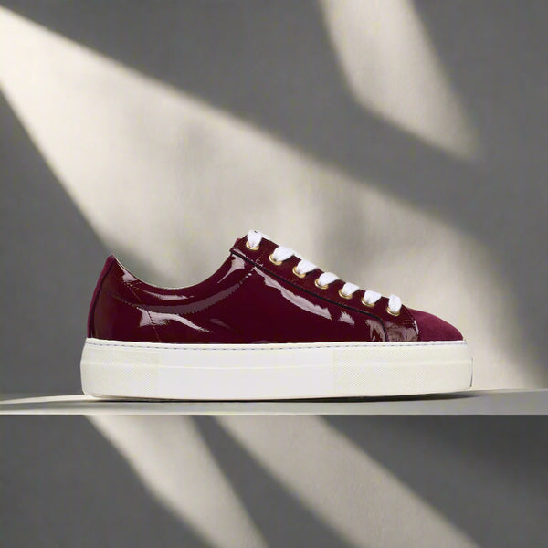 Saturn-burgundy-patent-leather