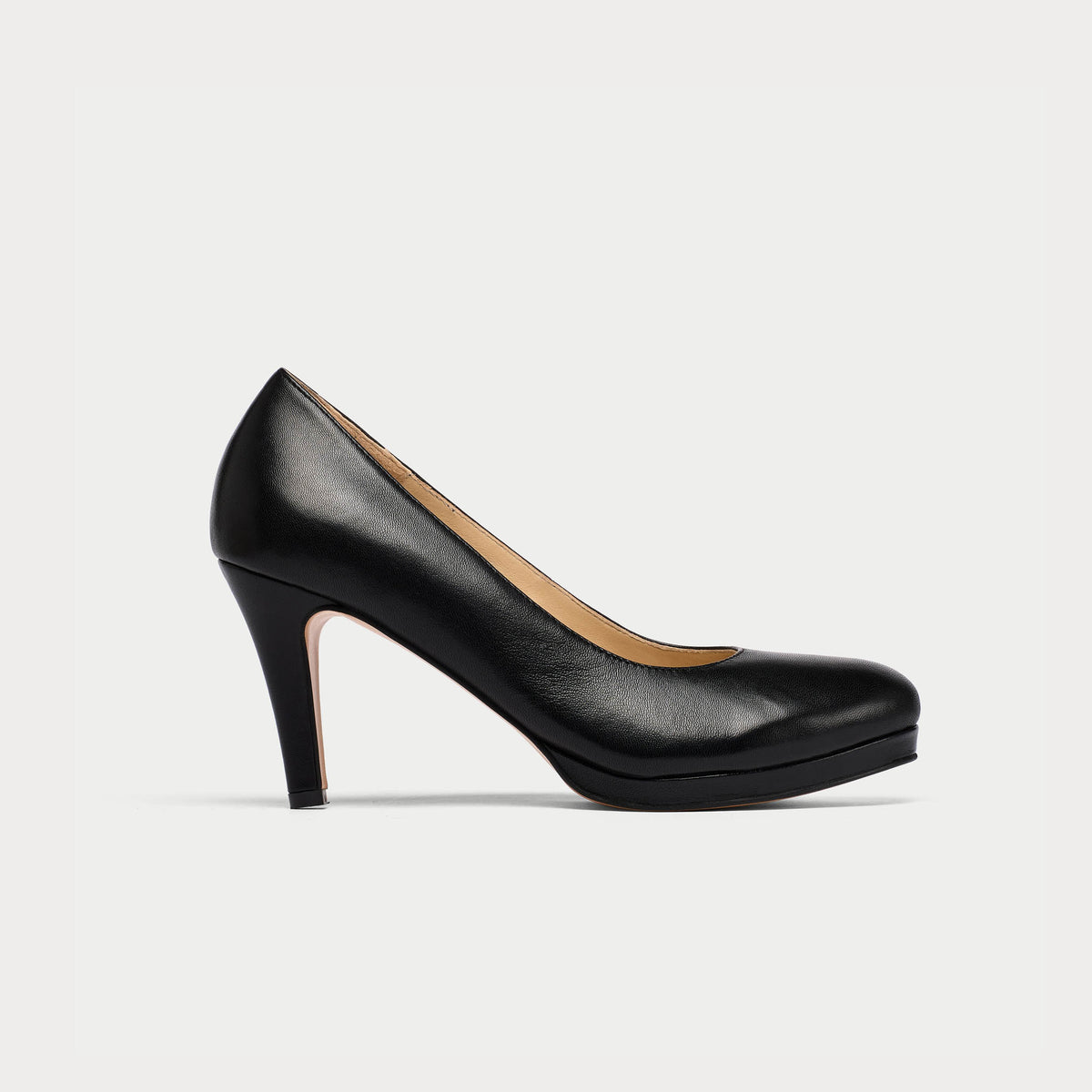 comfortable black dress shoes women's Sophia - Leather Courts - EU 36 - Women’s Wide Fit Heels - Best Heels For Bunions 20s dress Celebrity Fashion Trend: Black all black oxford style Color:Moss green