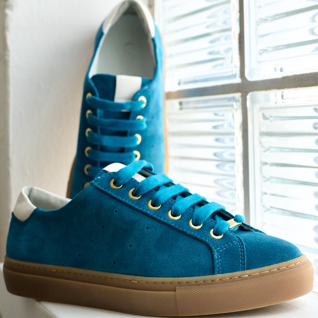 Teal wide fit shoes online