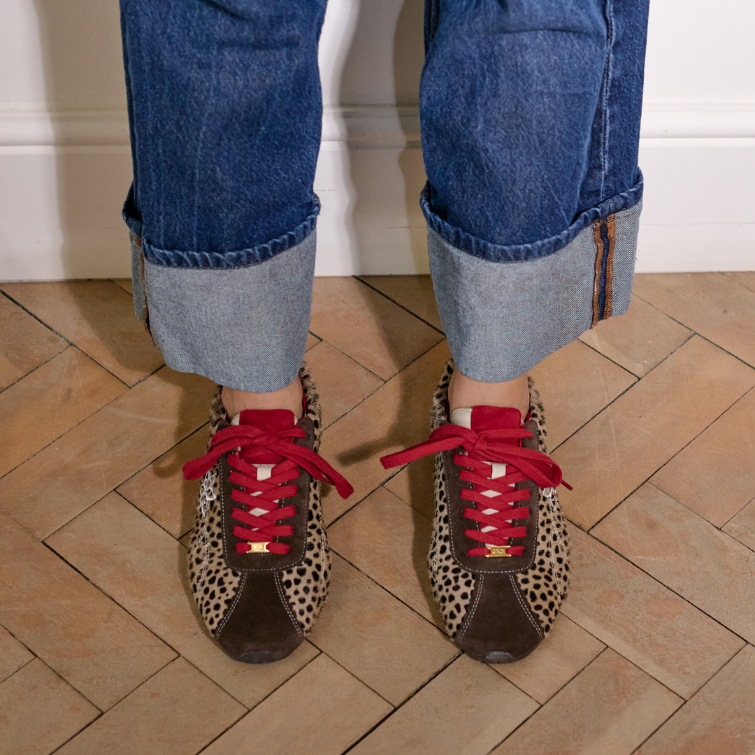Aurora - Cheetah Wide Width Sneakers