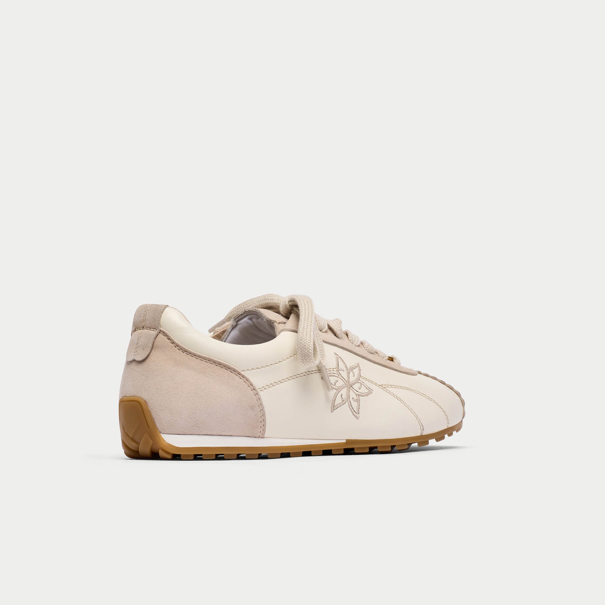 Aurora - Natural Oat Wide Fit Sneakers