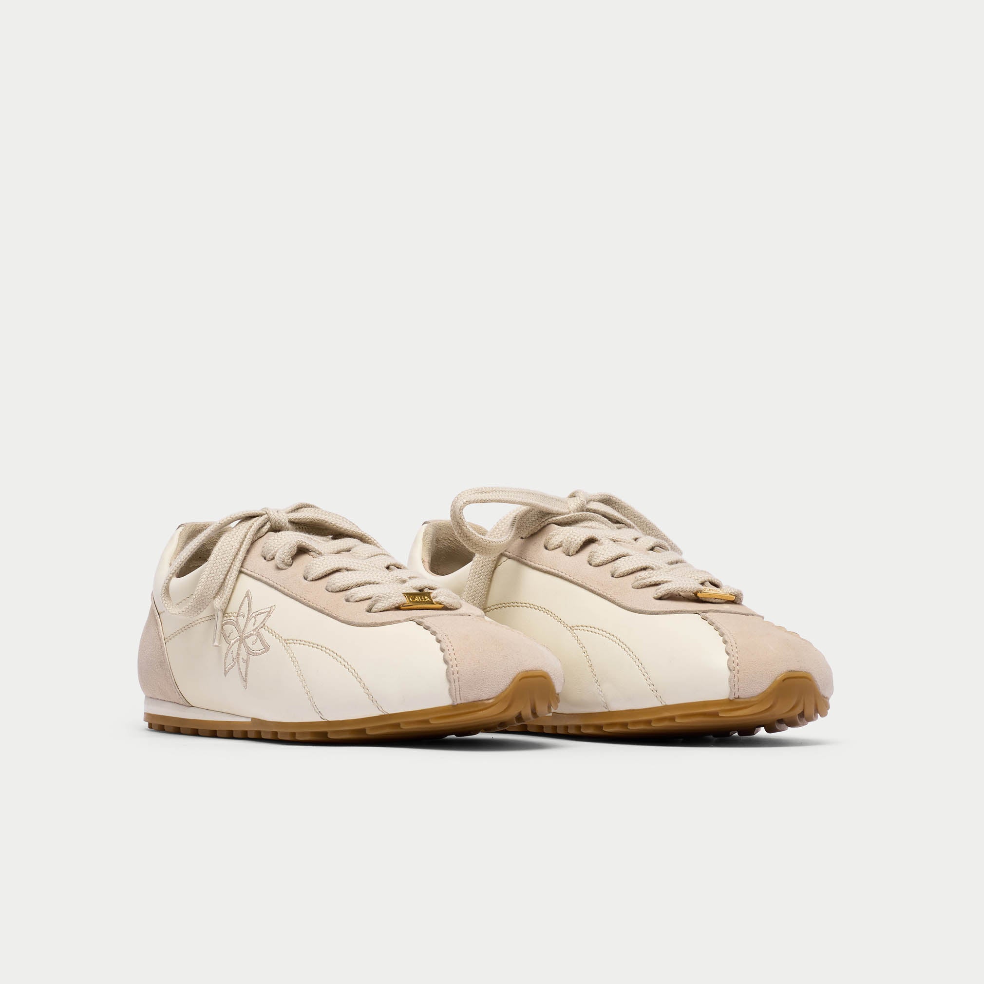 Aurora - Natural Oat Wide Fit Sneakers