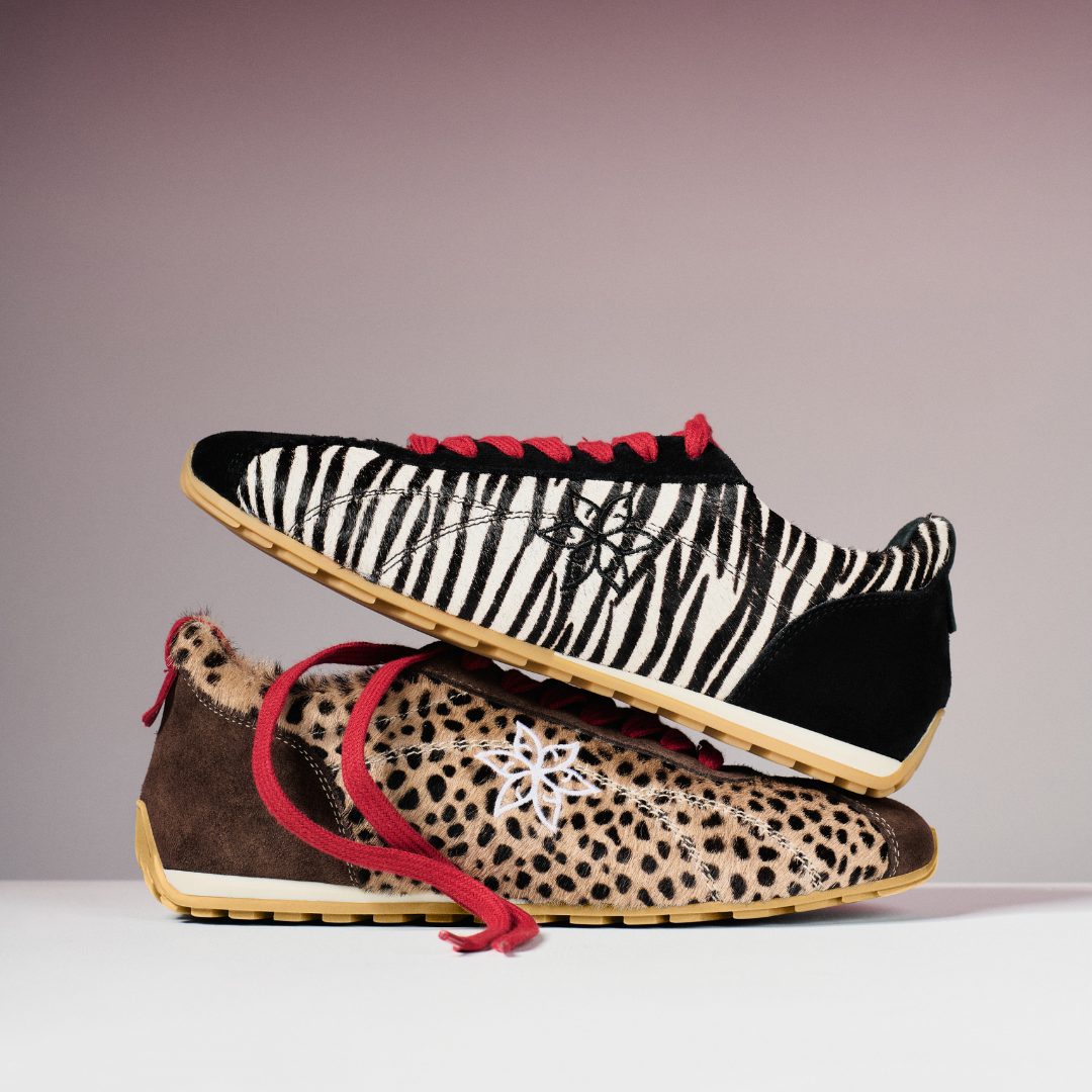 Aurora - Zebra Wide Fit Sneakers