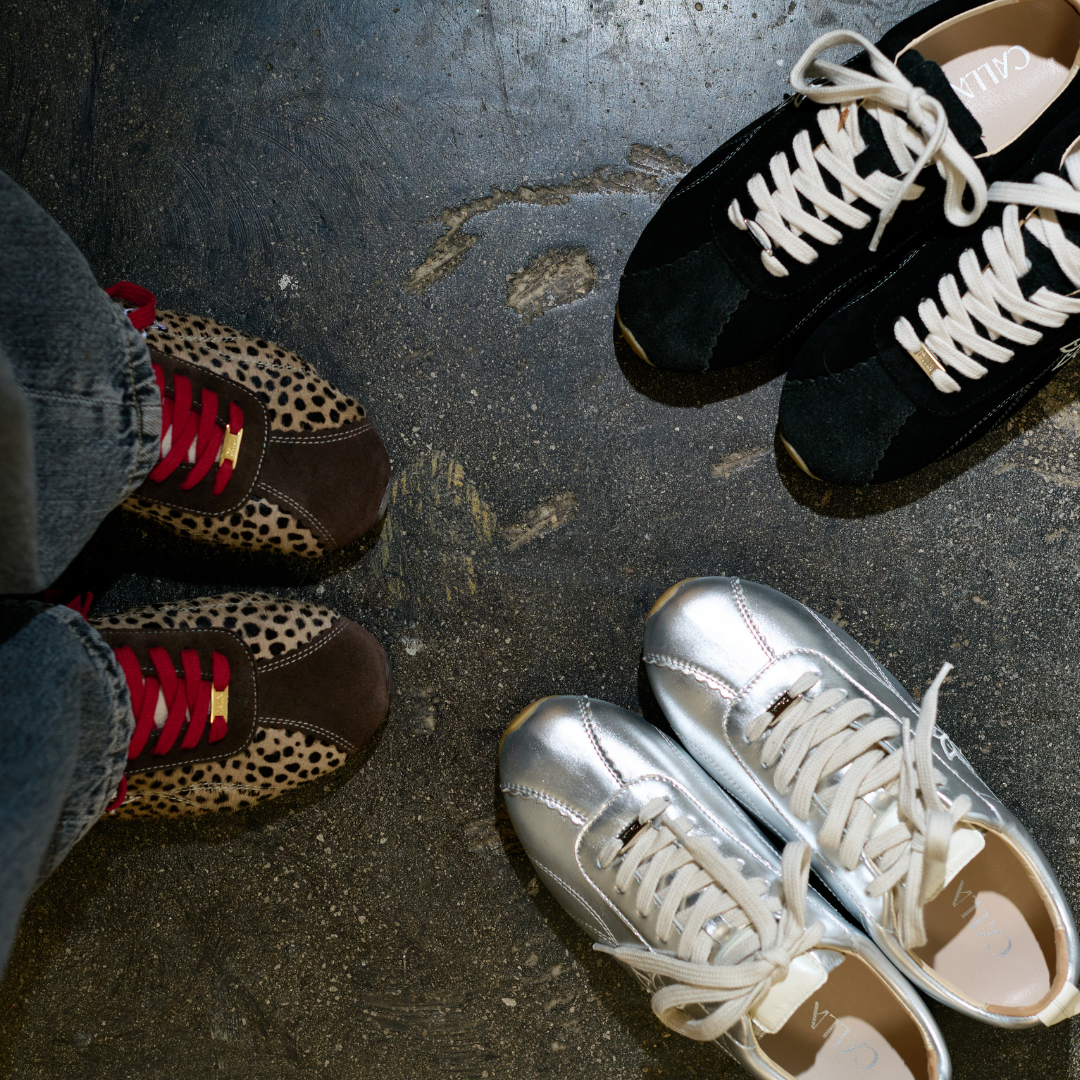 Aurora - Cheetah Wide Fit Sneakers