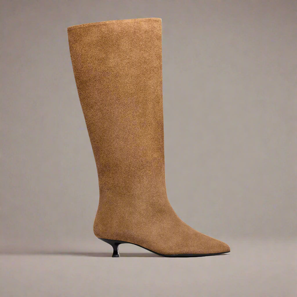 Bonnie - Mocha Suede Boots