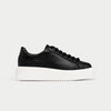 Comet - Black Leather Sneakers