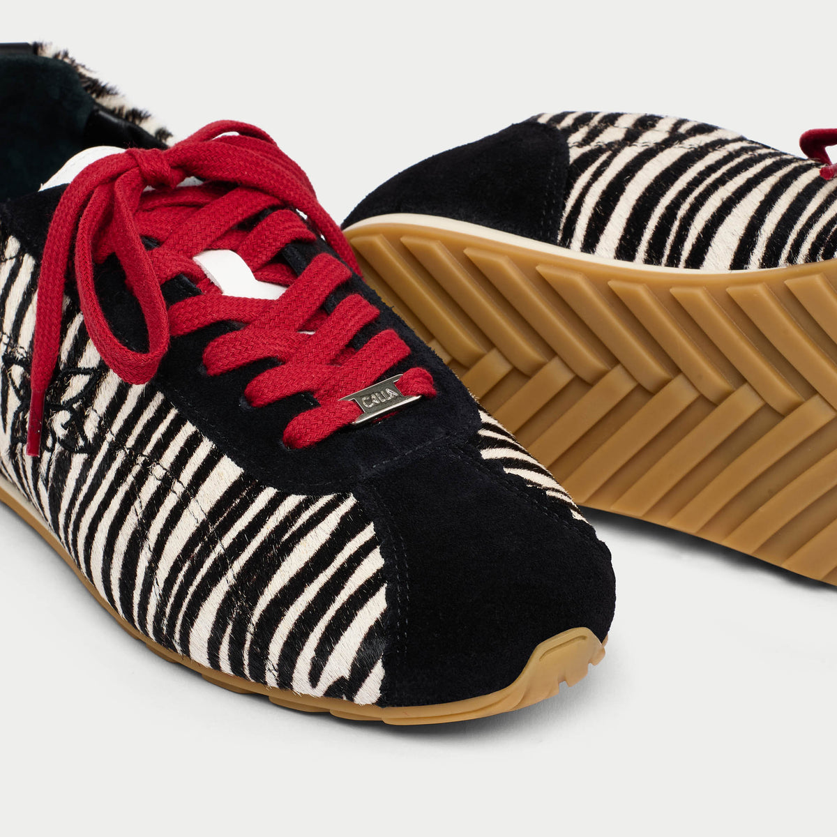 Aurora - Zebra Wide Fit Sneakers