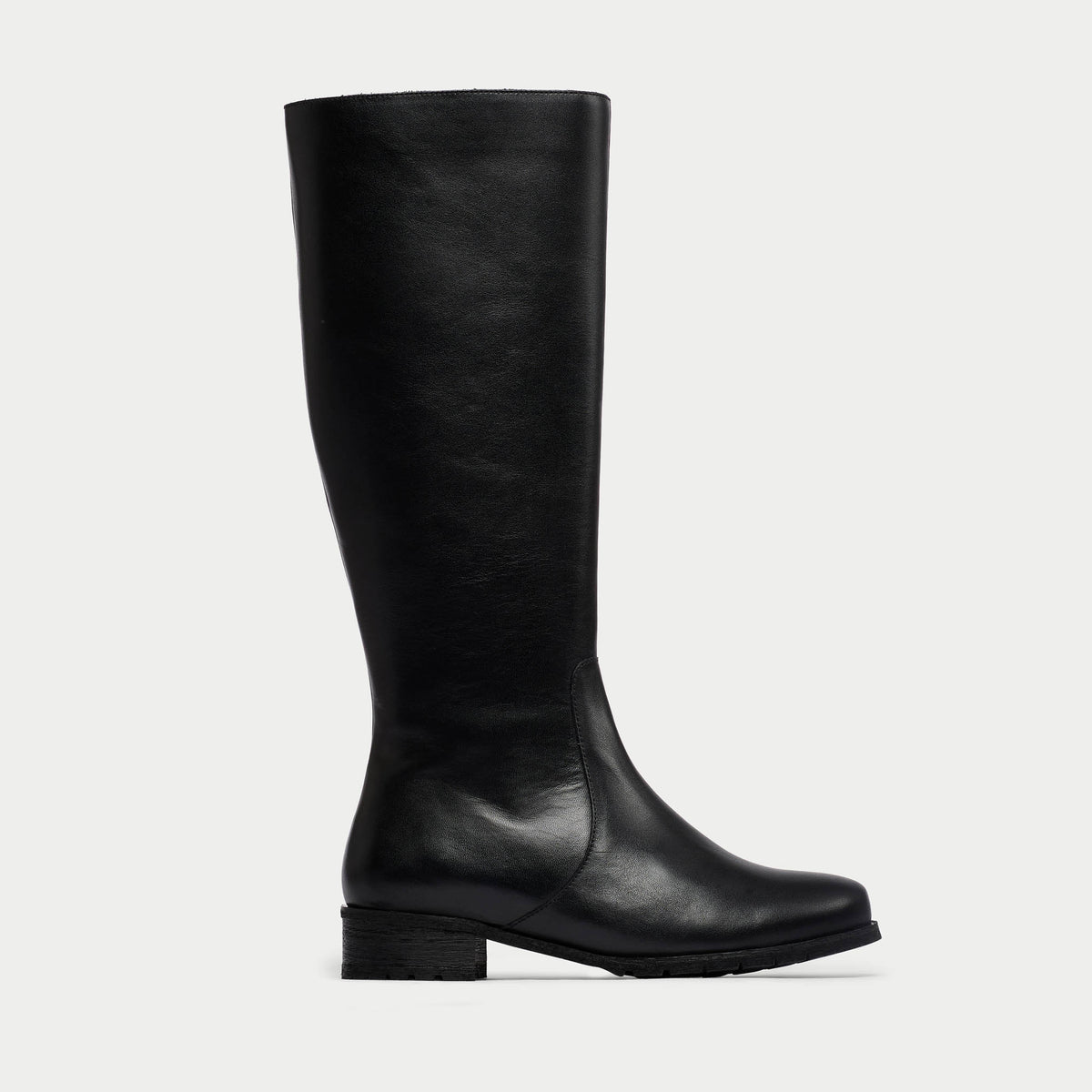 Bella - Black Leather Boots (image 1)