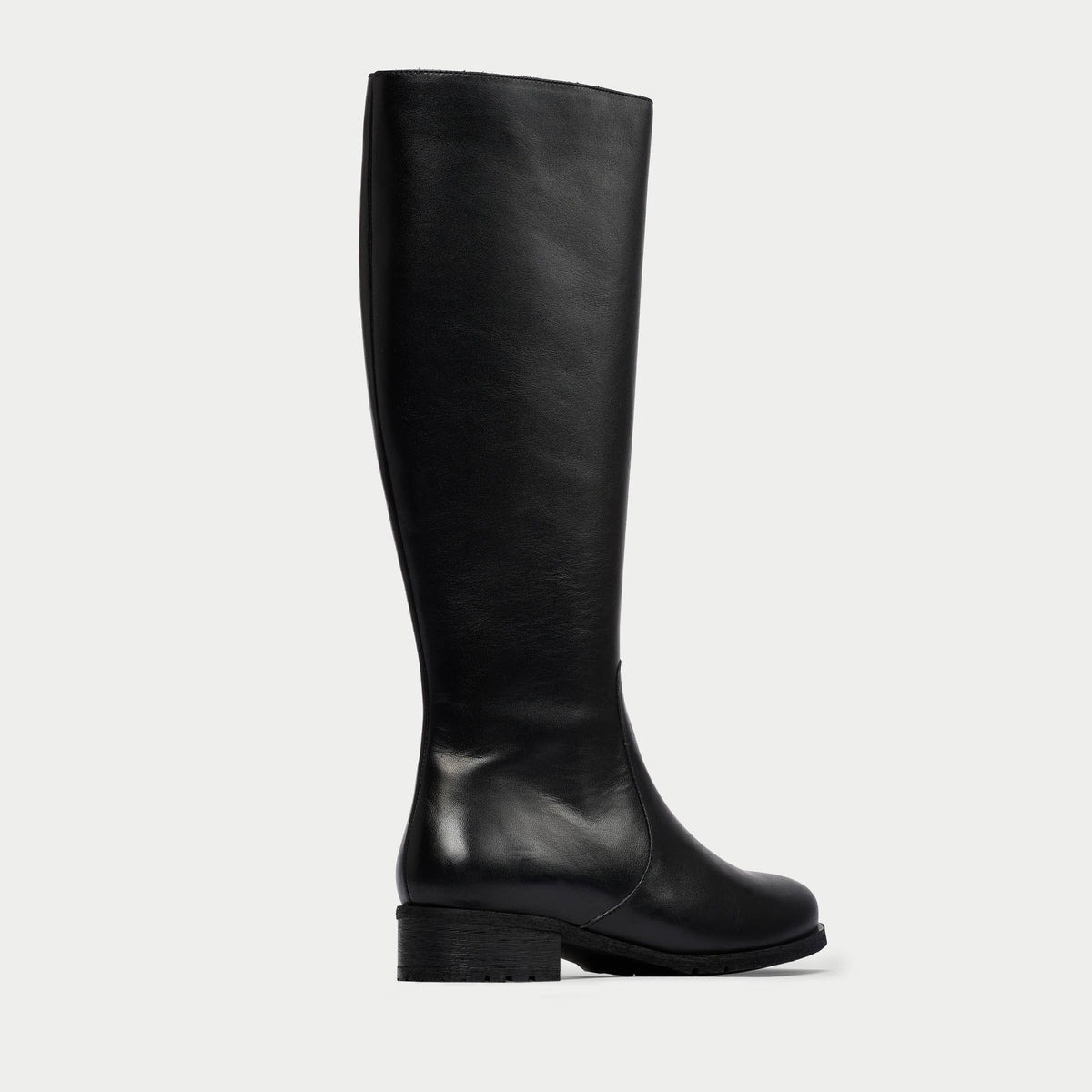 Bella - Black Leather Boots