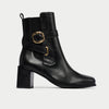 Miriam - Black Leather Boots